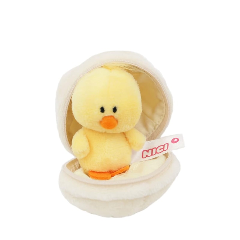 HAJI製 タマゴ入りぜんまいヒヨコ NICI（ニキ） キーリング タマゴ+ヒヨコ 7cm | ハンプティーダンプ