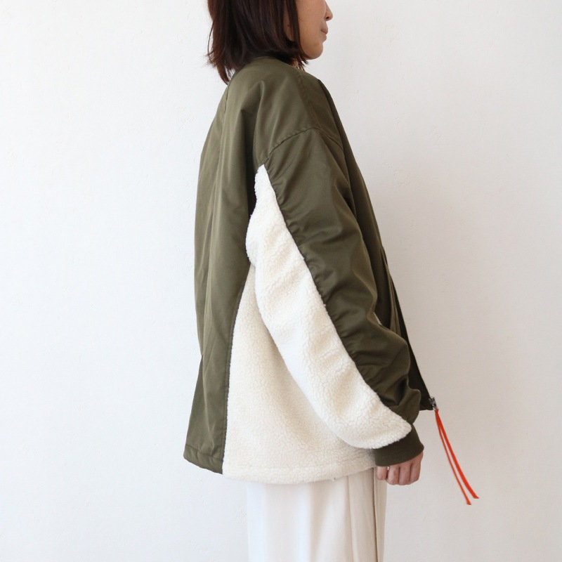 ボア切替MA-1ジャケット