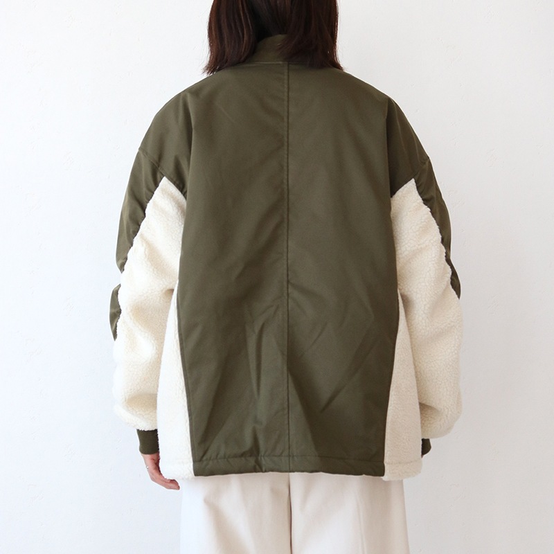 ボア切替MA-1ジャケット