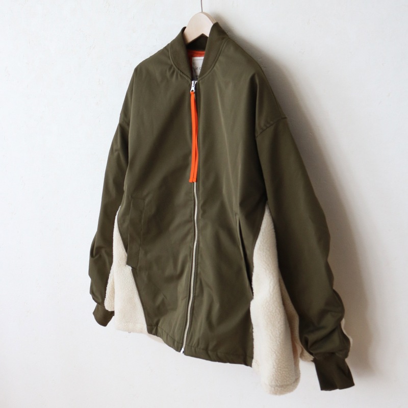 ボア切替MA-1ジャケット