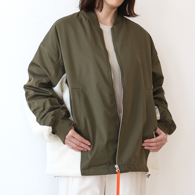 ボア切替MA-1ジャケット