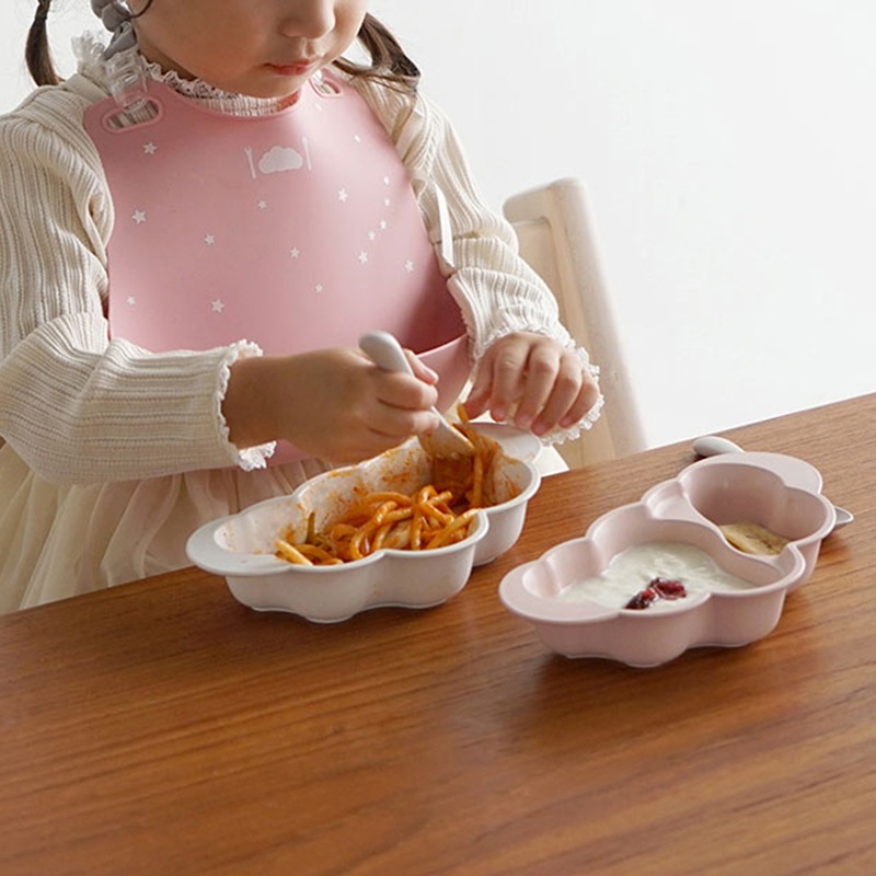 10mois（ディモア） シリコンビブ フレンチバニラ