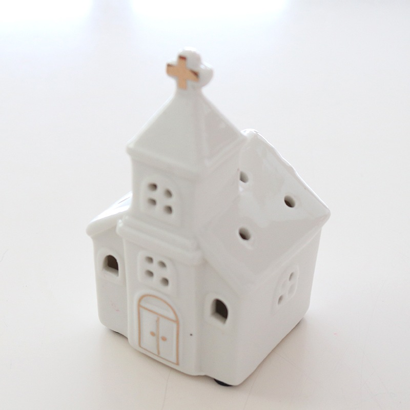 LEDセラミックハウス ライトチャーチ S | ハンプティーダンプティー