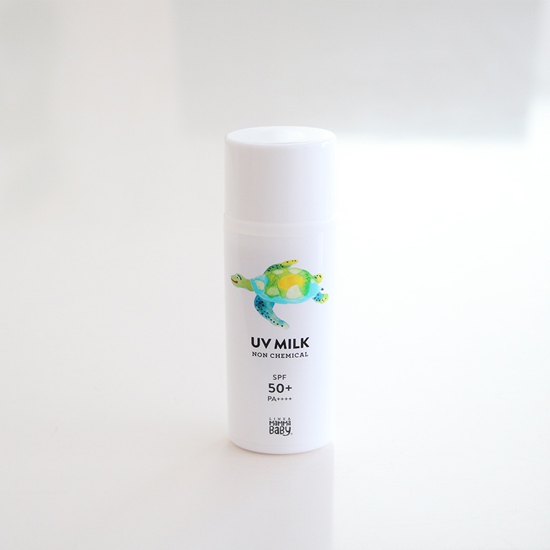 【3月上旬お届け】ママベビー ノンケミカルUVミルク SPF50