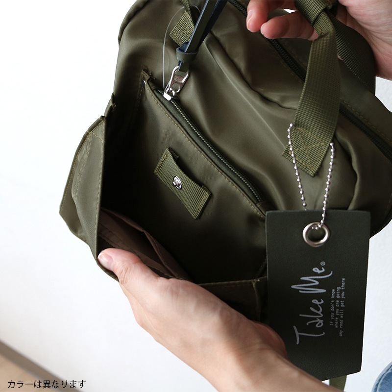 TakeMe(テイクミー)デイパック Cargo MINI BK ブラック