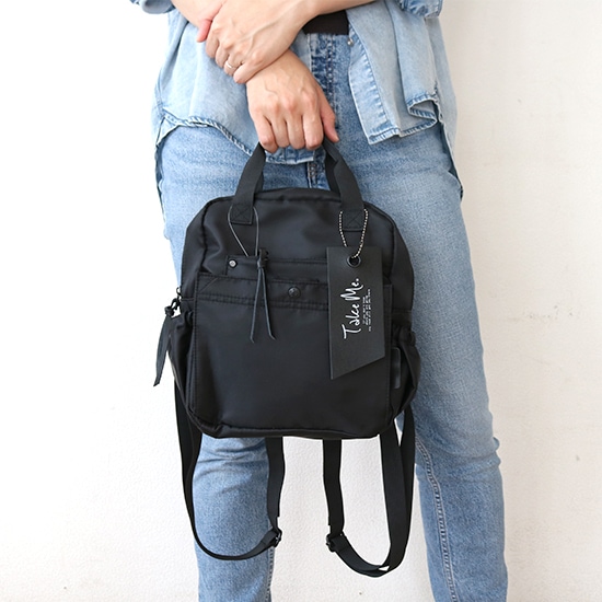 TakeMe(テイクミー)デイパック Cargo MINI BK ブラック