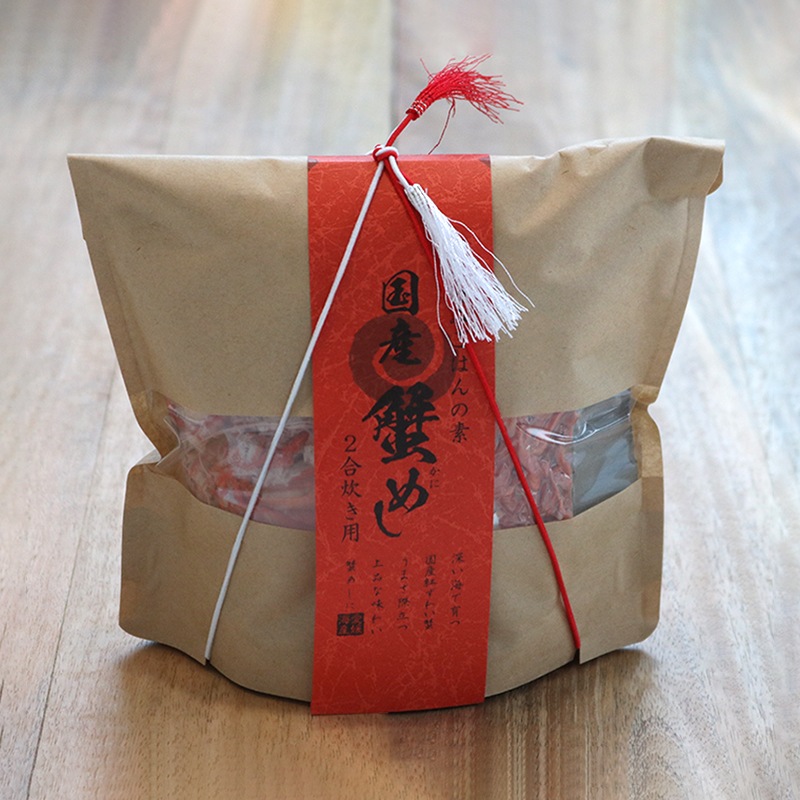 国産　蟹めし（２合用）