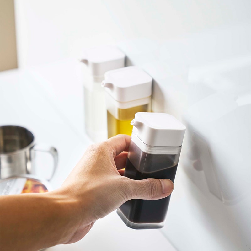 tower(タワー) マグネットプッシュ式醤油差し ホワイト