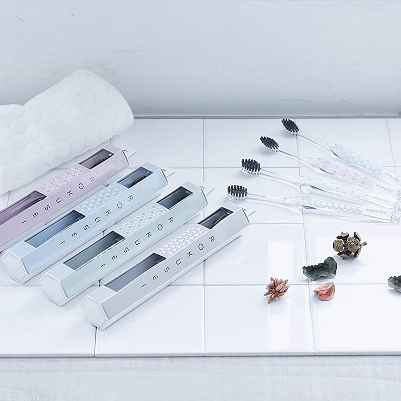 ROKUSEI 歯ブラシ シルバーグレイ | ハンプティーダンプティー