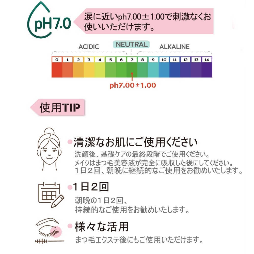 LASHOULD ラッシュド まつ毛・眉毛美容液 7ml