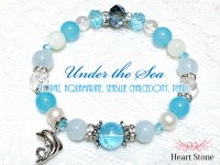 海の天使♪幸せを運ぶイルカブレス★Under the Sea＋。|個性派 レディース