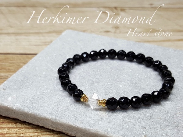 no.091 ハーキマーダイヤモンドのbicolor Wreath no.091 ハーキマーダイヤモンドのbicolor Wreath