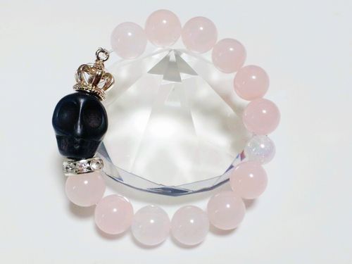 ���������̥Хå���ۥ�֥꡼�����������Υԥ󥯥�����֥쥹��PINK SKULL (�ԥ󥯥�����)