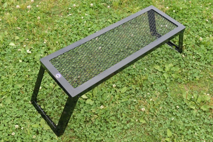 キャンプマニアプロダクツ CAMP MANIA PRODUCTS  BONFIRE GRILL STAND (L)