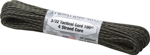 アットウッドロープ ATWOOD ROPE MFG. タクティカルコード 2.4MM 30M