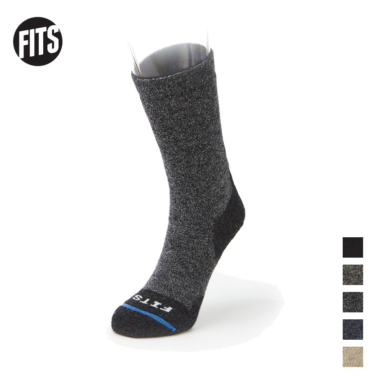 フィッツ FITS ミディアムハイカークルー (中厚手) F1001