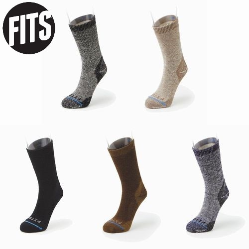 フィッツ FITS ミディアムラグドクルー (中厚手)