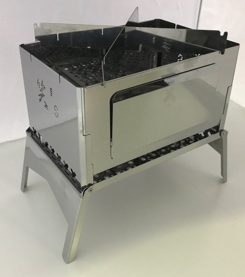 笑's　コンパクト焚き火グリル　「B-GO」