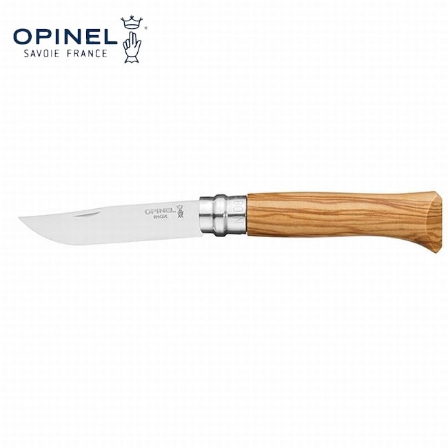 オピネル OPINEL ステンレススチール オリーブウッド #8