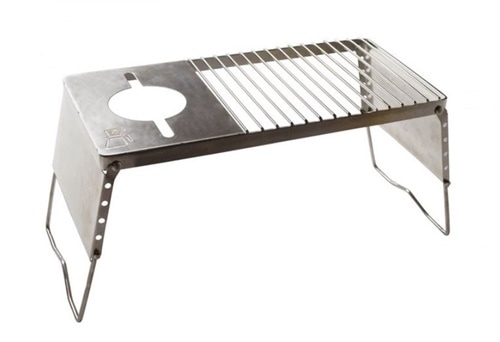 ハイマウント HIGHMOUNT ドリップ＆グリルスタンド　アジャスタブルタイプ