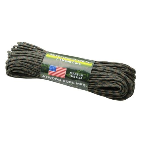 アットウッドロープ ATWOOD ROPE MFG. パラコード ウッドランド