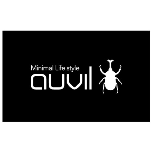 オーヴィル auvil カッティングステッカー ホワイト cutting sticker White