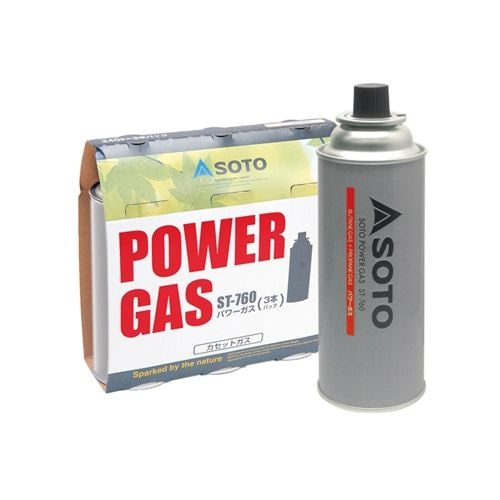 ソト SOTO パワーガス  3本パック