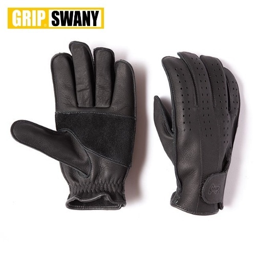 グリップスワニー GRIP SWANY パンチングメッシュモデル ブラック