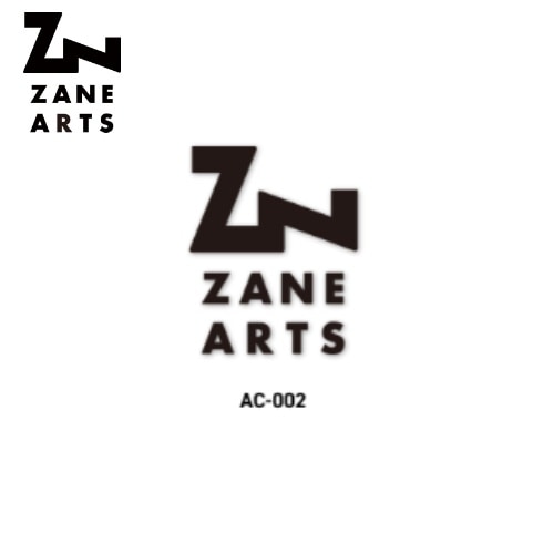 ゼインアーツ ZANEARTS カッティングステッカー ブラック AC-002