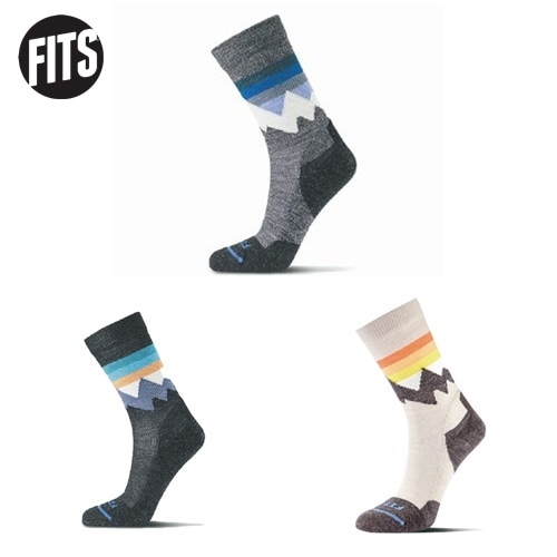 フィッツ FITS ライトハイカークルー（中厚手）