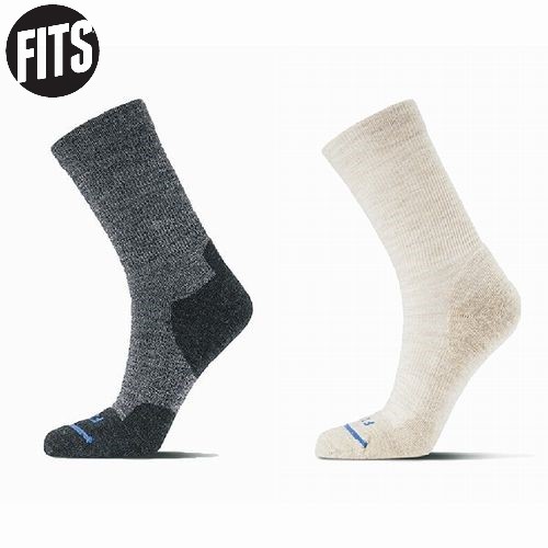 フィッツ FITS ライトハイカークルー（中厚手）
