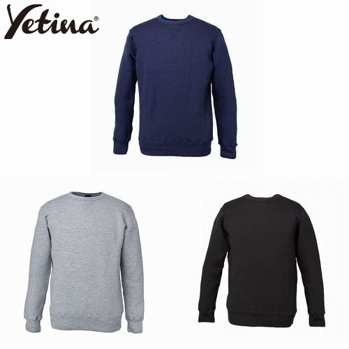 XL YETINA イエティナ SWEATSHIRT 日本製 ウール混 厚手 Sweat Shirt - SKY newtype shop