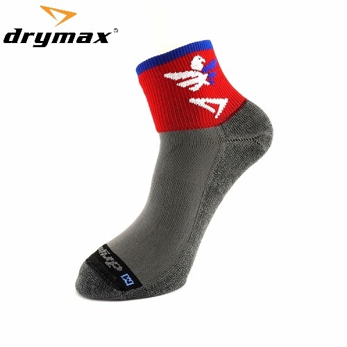 ドライマックス drymax ライトト レイルランニング 1/4クルー Team RWB