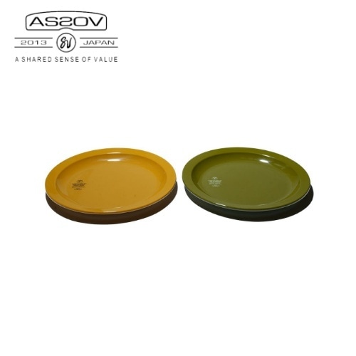 アッソブ AS2OV プレート メラミン FOOD FORCE CAMPING MEAL PLATES