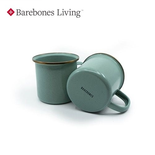 ベアボーンズ Barebones エナメルカップ 2個セット ミントグリーン
