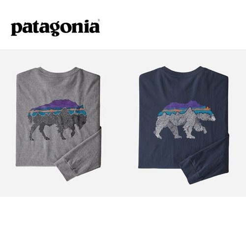 パタゴニア Patagonia メンズ・ロングスリーブ・バック・フォー・グッド・レスポンシビリティー