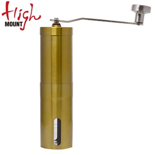 ハイマウント HIGHMOUNT コーヒーミル ゴールドカラー3カップ