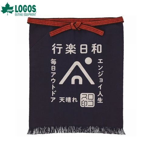 ロゴス LOGOS LOGOS 野外活動・帆前掛(korakubiyori ネイビー)