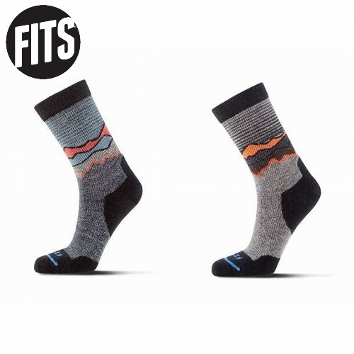 フィッツ FITS ライトハイカークルー（中厚手）
