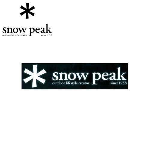 スノーピーク snow peak ロゴステッカー アスタリスクL