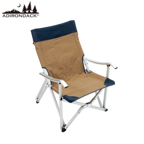 アディロンダック ADIRONDACK スモールキャンパーズチェア ベージュ/ネイビー