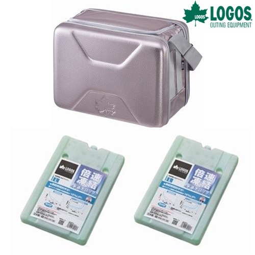 ロゴス LOGOS ハイパー氷点下クーラー・SL+倍速凍結・氷点下パックL×2個お買い得3点セット