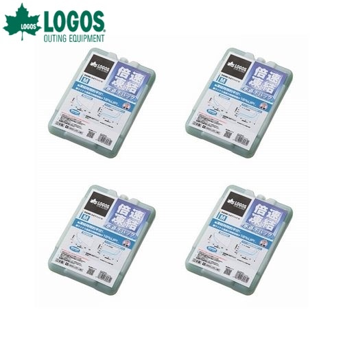 ロゴス LOGOS  倍速凍結・氷点下パックM×4 お買い得4点セット