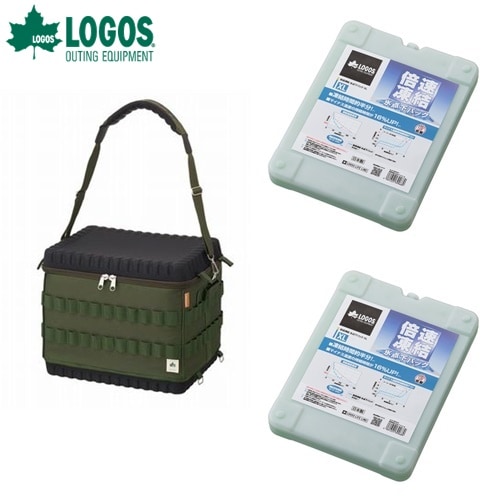 ロゴス LOGOS Loopadd・マルチクールバッグ XL+倍速凍結・氷点下パック