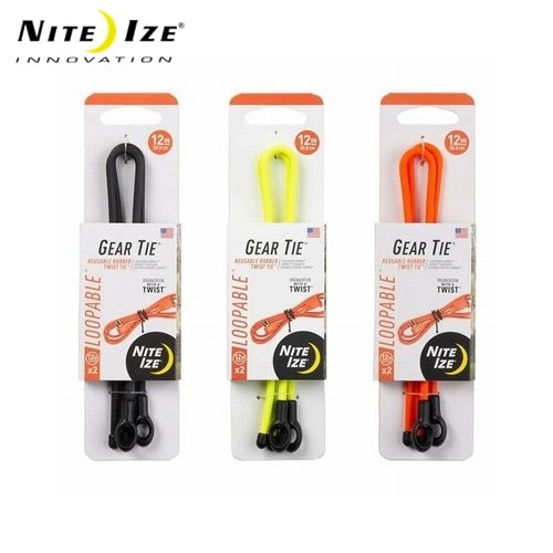 ナイトアイズ NITE IZE ギアータイ ループ＆ツイスト 12インチ（30.4cm）