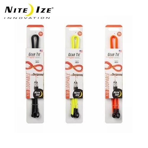 ナイトアイズ NITE IZE ギアータイ ループ＆ツイスト 18インチ