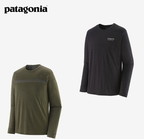 パタゴニア Patagonia メンズ・ロングスリーブ・キャプリーン・クール・メリノ・グラフィック・シャツ