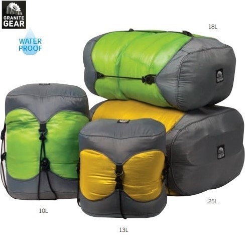 グラナイトギア GRANITE GEAR eVentシルコンプレッサー 10L グリーン