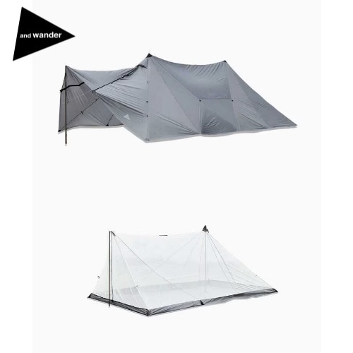 未使用:HERON 2POLE TENT SHELTER SET(セット) HERON 2POLE TENT SHELTER SET | ヘロンツーポールテント