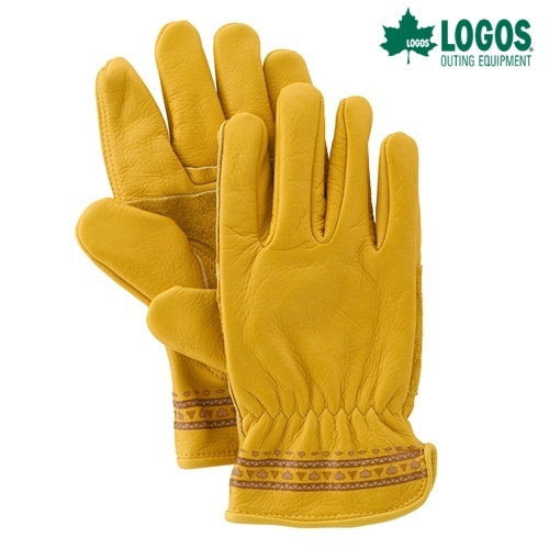 ロゴス LOGOS ナバホ ソフトレザーグローブ S